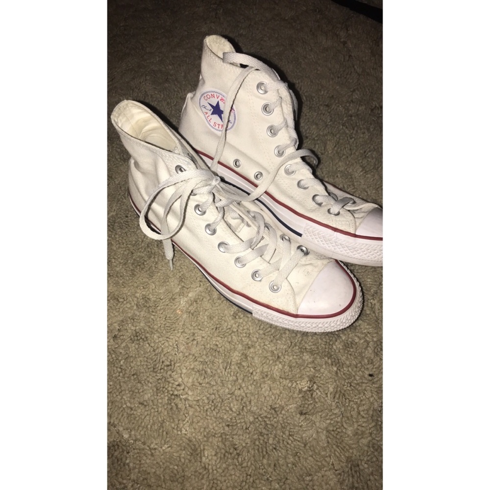 White Chuck Taylor Converse